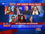 The Newshour Debate: Delhi Police vs Aam Admi Party (Part 3 of 3 )