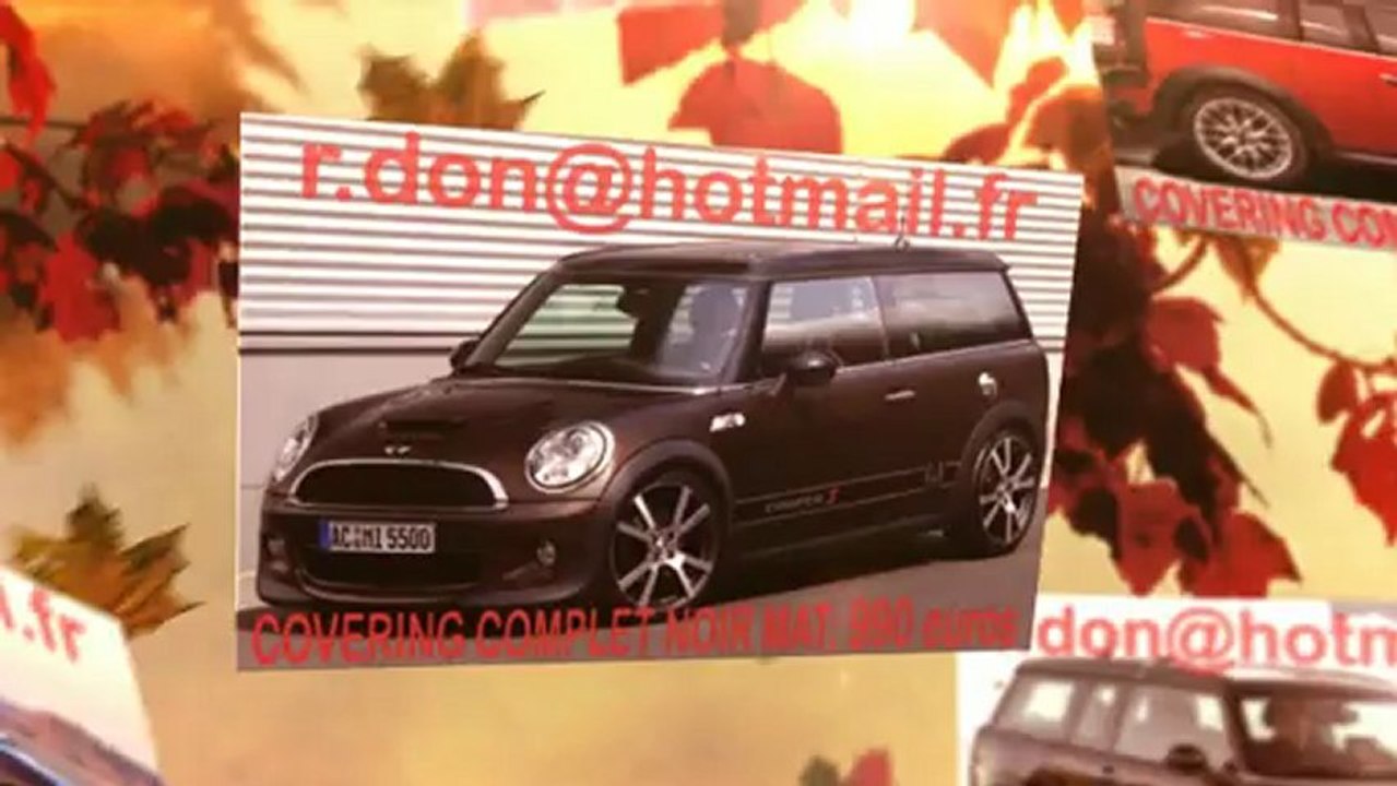 Mini Clubman, Mini Clubman, essai video Mini Clubman, covering Mini Clubman, Mini Clubman peinture noir mat