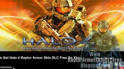 How To Unlock Free Halo 4 Raptor Armor Skin DLC