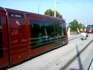 innauguration tram clermont Fd