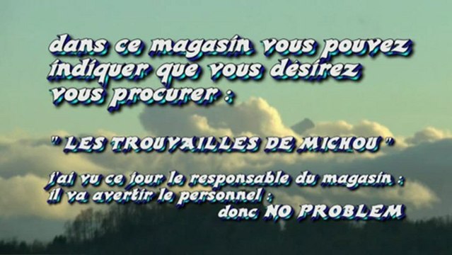 LES TROUVAILLES DE MICHOU W-D.D. - POUR FACILITER LA CUISINE - 26 Décermbre 2012.