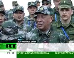 China, Russia launch war games