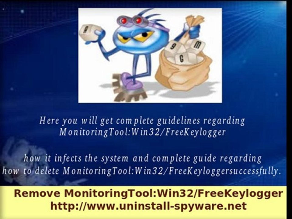 Uninstall MonitoringTool:Win32FreeKeylogger - Complete Instructions