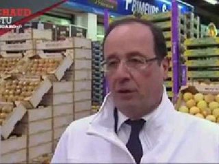 À Rungis, les trois messages de François Hollande