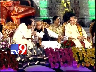 President Pranab inaugurates World Telugu Summit