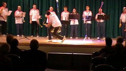 Paquito Chocolatero Banda Les Caramagnols Concert Ste Cécile 2012