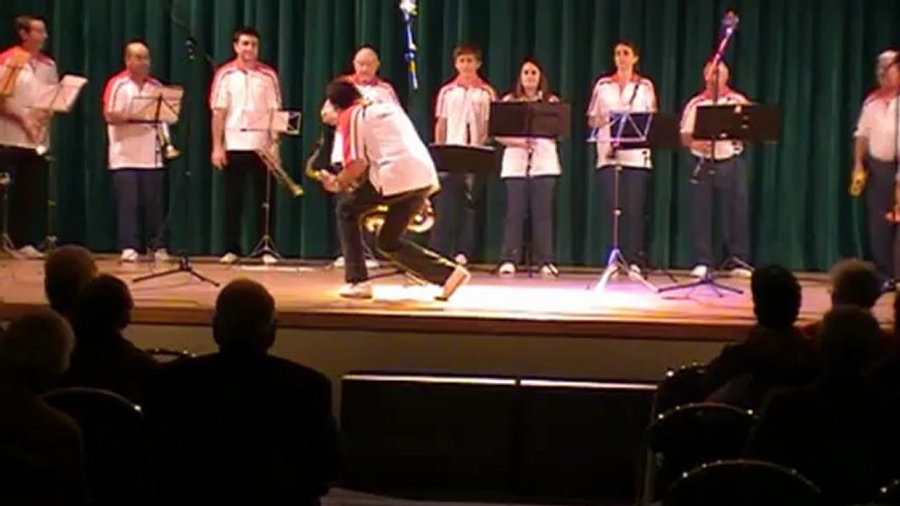 Paquito Chocolatero Banda Les Caramagnols Concert Ste Cécile 2012