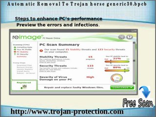 Trojan horse generic30.bpcb - Remove Trojan horse generic30.bpcb