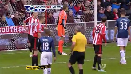 FOOTBALL-TV.PP.UA / Сандерленд - Тоттенхэм (1 тайм)