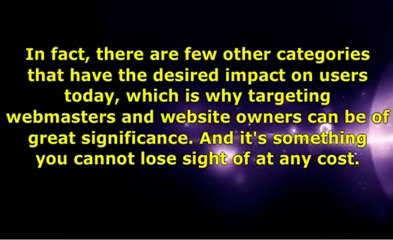 How to Get Targeted Webmasters Traffic