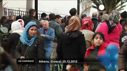 Christmas Day volunteering in Greece - no comment