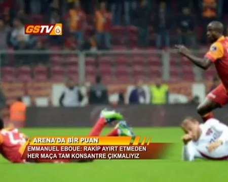 FUTBOL | Gaziantepspor Maç Sonu: Eboue ve Dany