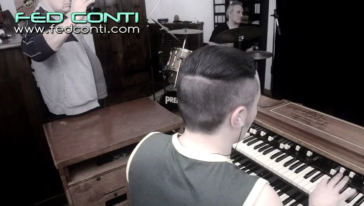Skrillex - Scary Monster & Nice Sprites (Fed Conti Hammond Organ Cover) Rehearsal Amateur Video