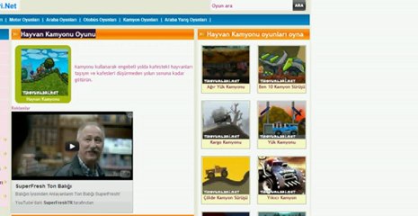 Hayvan Kamyonu Oyunu