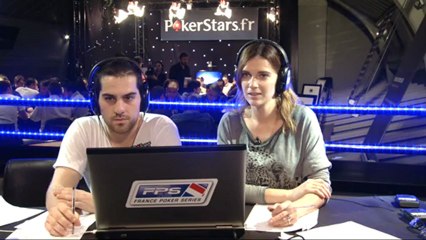 PokerStarsLive - Coverage FPS Paris "Cadet" Day 2A 6/7