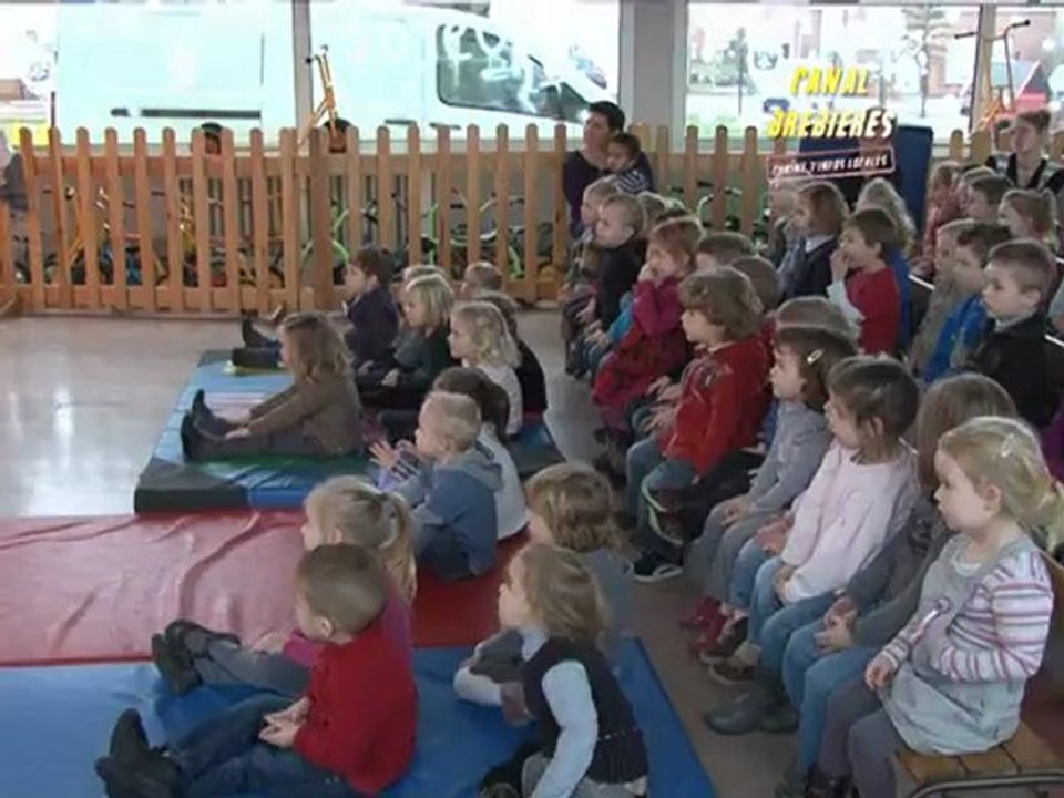 Spectacle de noel de l'école maternelle
