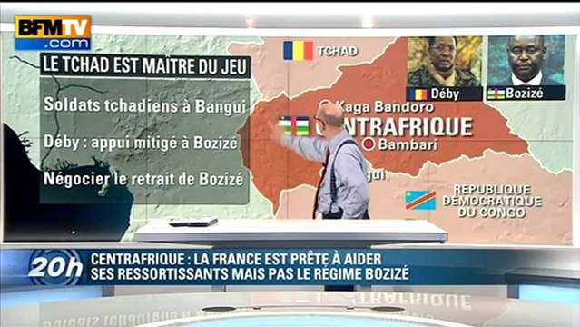 Centrafrique : la France prête à aider ses ressortissants