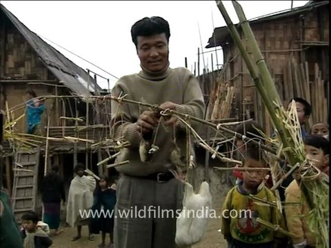 2601.Rain sacrifice by a shaman from the north-east....mov