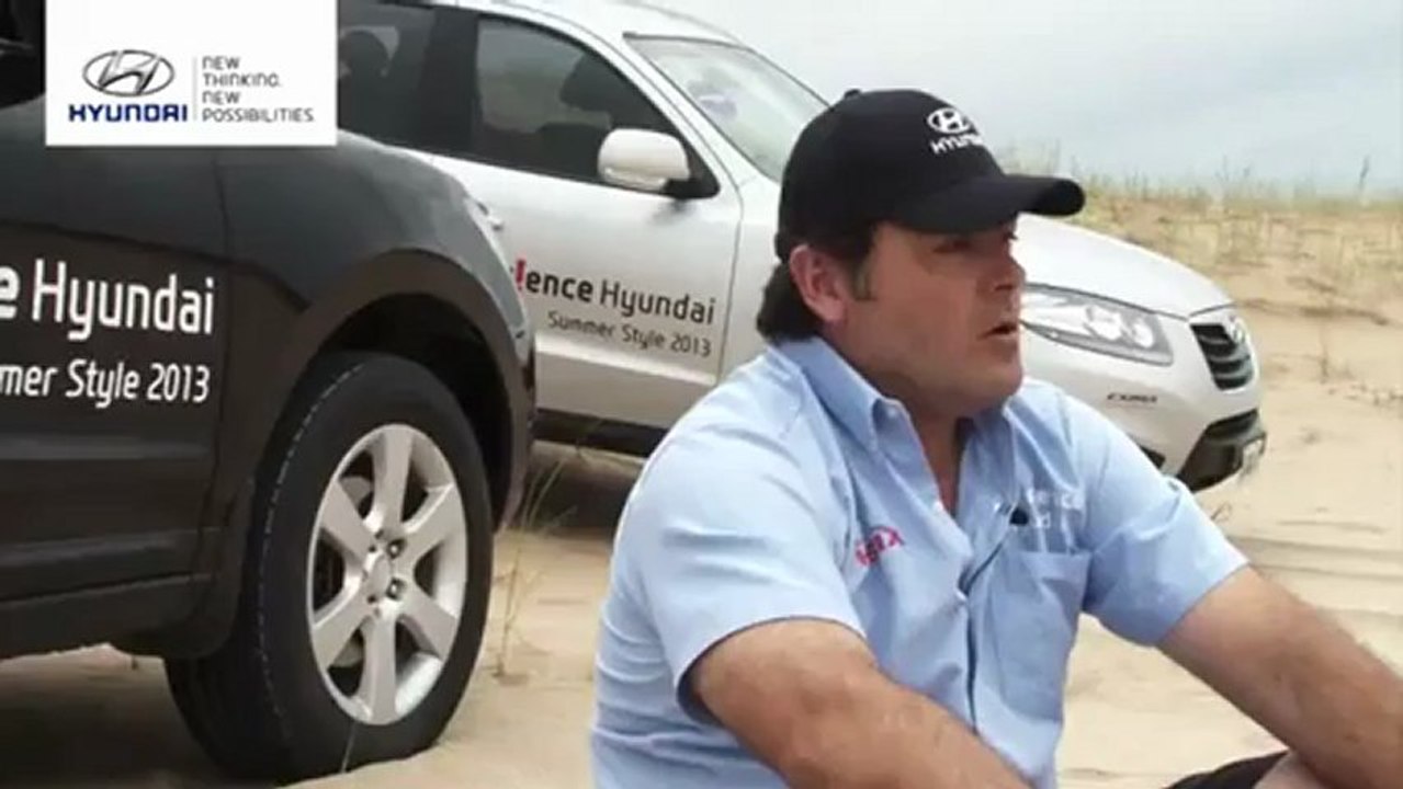 Clínicas de manejo en la arena para clientes Hyundai 2013