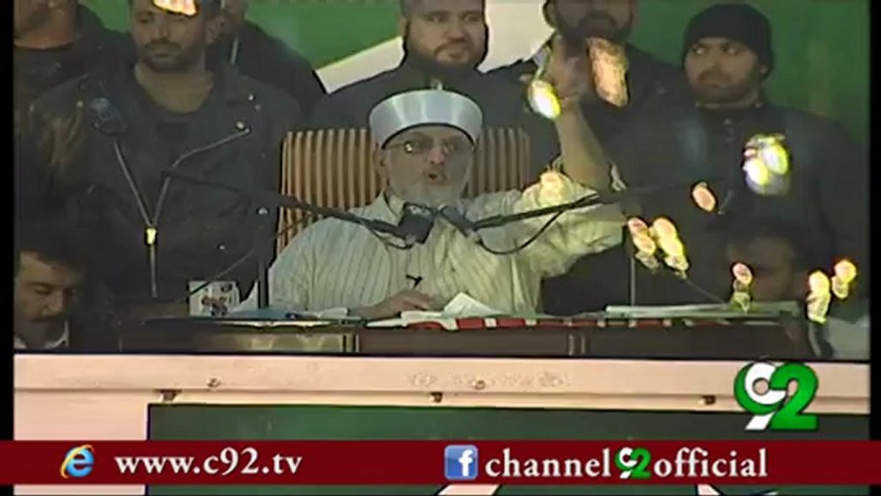 Historic Speech by Shaykh-ul-Islam Dr Muhammad Tahir-ul-Qadri : Part-03