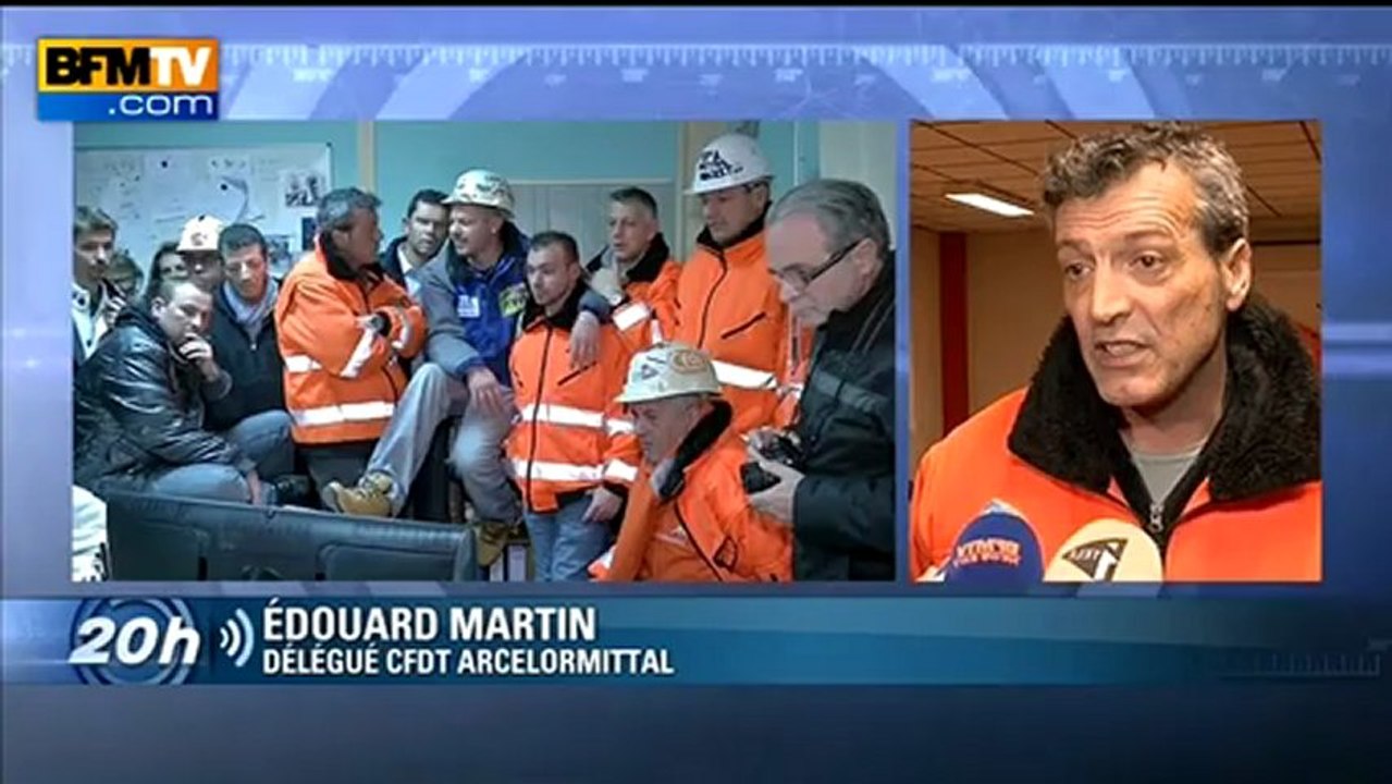 Florange : Martin dénonce les "mensonges et absurdités"