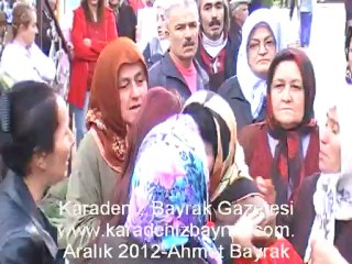 Ordu da Yangın da sevinç gözyaşları