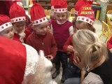 Visite du Père Noël aux écoles