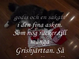 Film på Revis med julklapparna från Ingrid.  27 Decmber år 2012.
