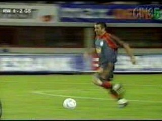 galatasaray - hagi chip goal