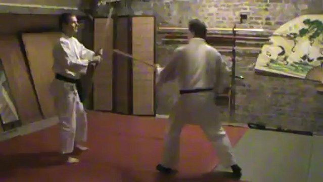 Jo : les 7 kihon uke d' affilée