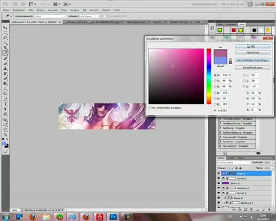 Shiney Color Signatur - Video Tutorial