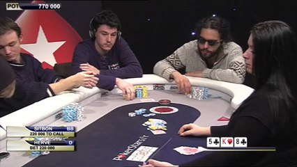 PokerStarsLive - Coverage FPS Paris "Cadet" Day4 7/10