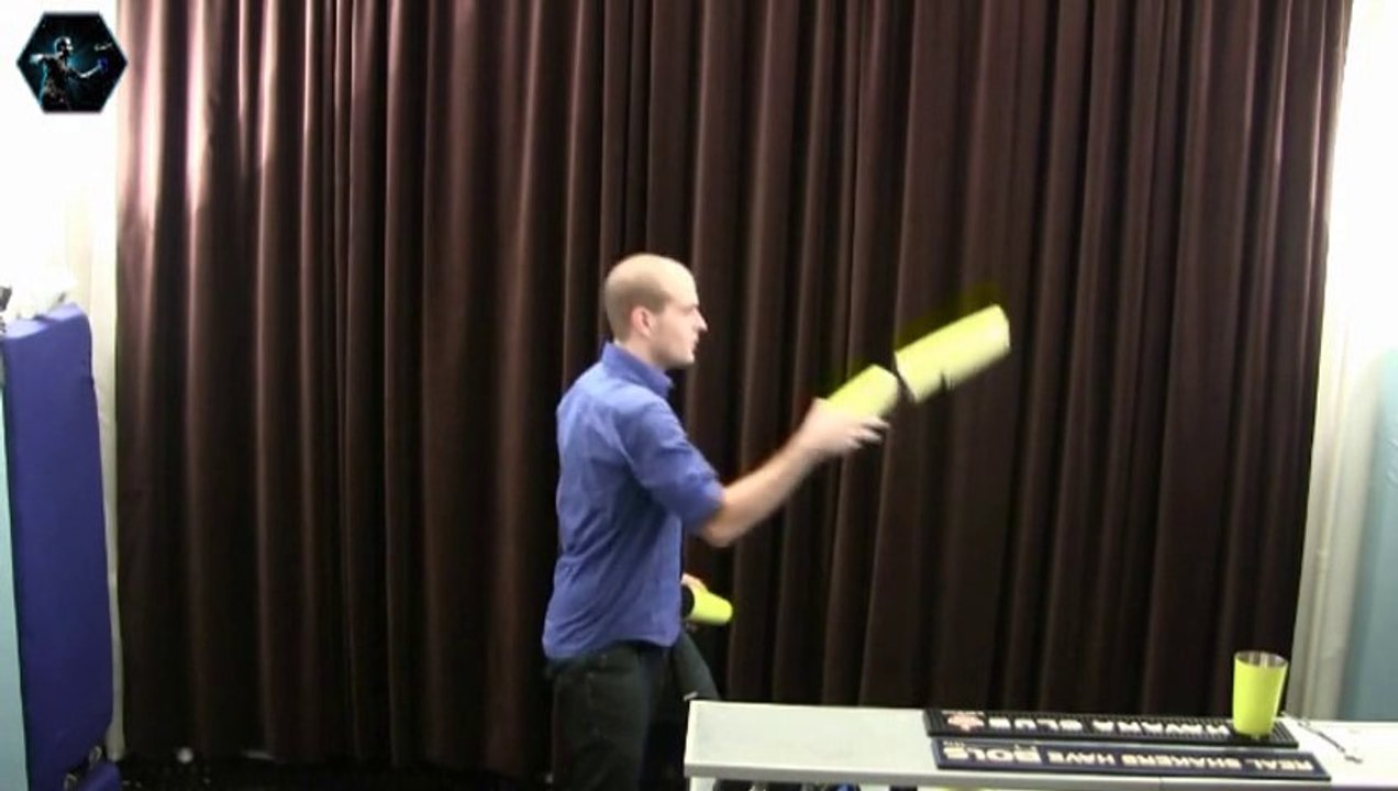 Berliner Flair Labo, Florent Rabate, Flair bartending, Dezember 2012