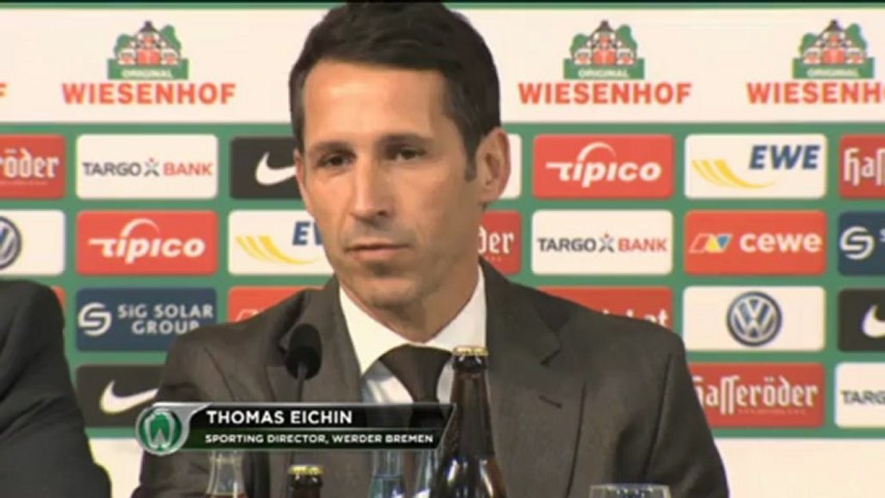 Eichin: "habe werder immer bewundert"