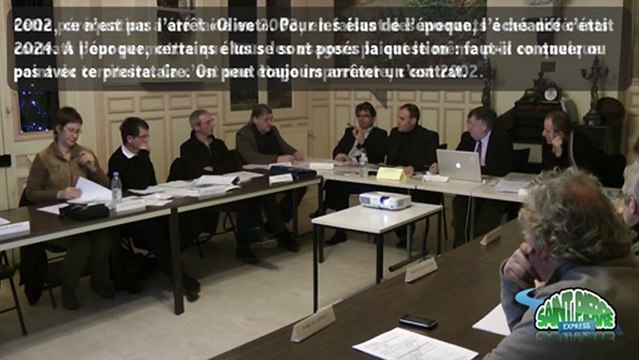 La CASE présente son rapport d'activité. Lors de questions/réponses sur l'eau, distribution et assainissement; on va parler de l'arrêt Olivet et des possibles conséquences sur la renégociation de la DSP avec le délégataire Veolia.