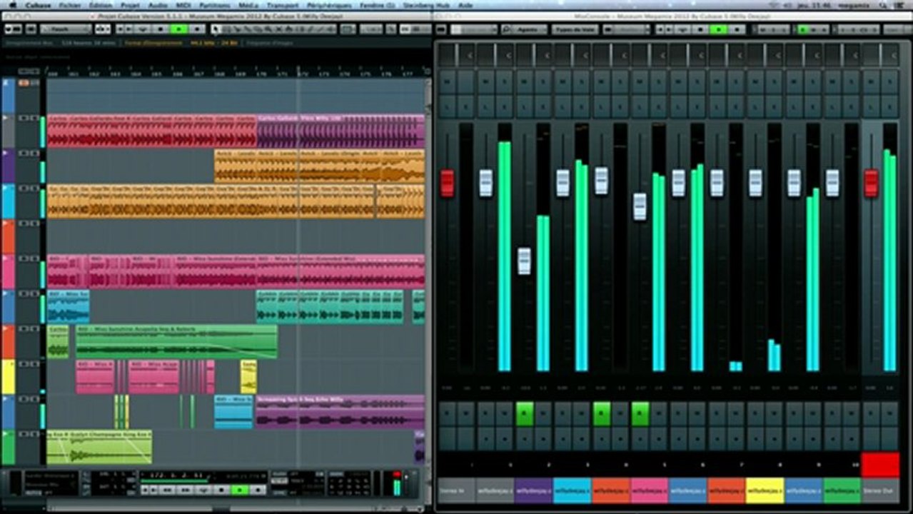 Museum Megamix 2012 Cubase 7 New Features New Mix Console Steinberg