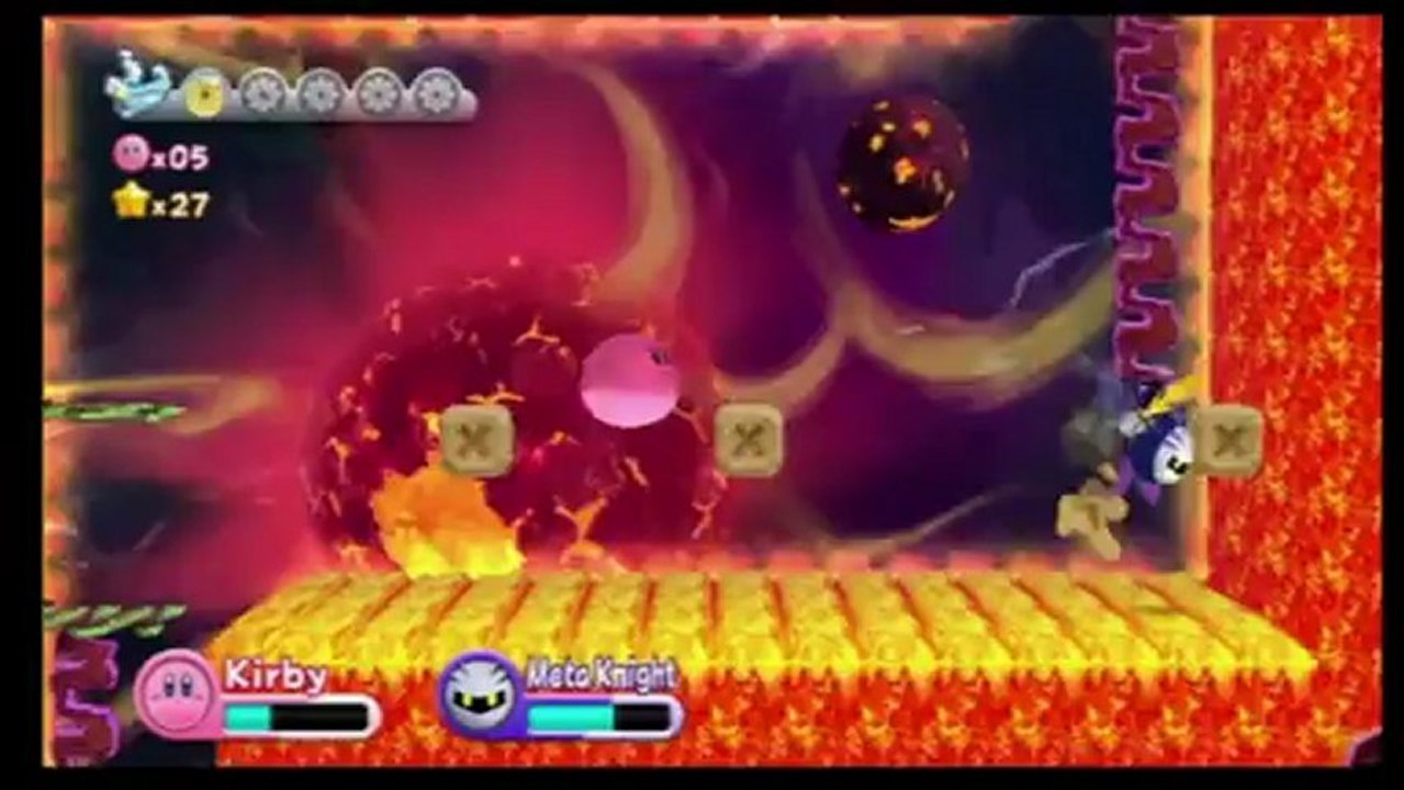 Gaming with the Kwings - Kirby's Return to Dreamland Part 15 (Wii) Level 7 Dangerous Dinner