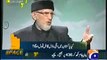 Dr  #TahirulQadri against delay in elections ,He only wants Electoral Reforms