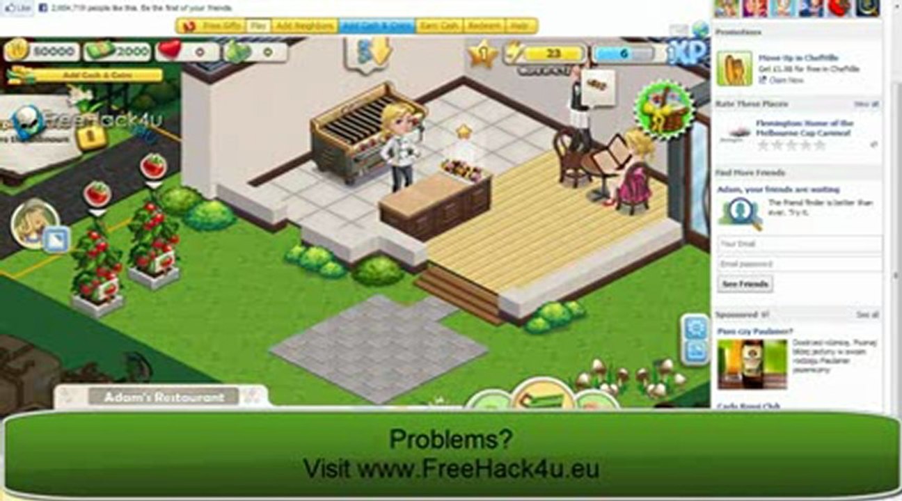Chef Ville Cheats _ Hacks 2013 % pirater, télécharger DOWNLOAD