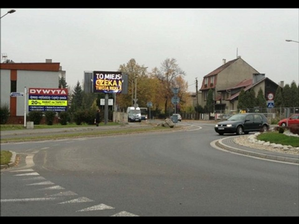 EKRAN LED RYBNIK, RONDO GLIWICKIE TEL.782 666 777