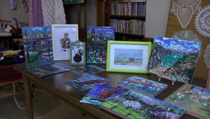 VIDEO Quiberon fête Noël - expo vente au club du grand large