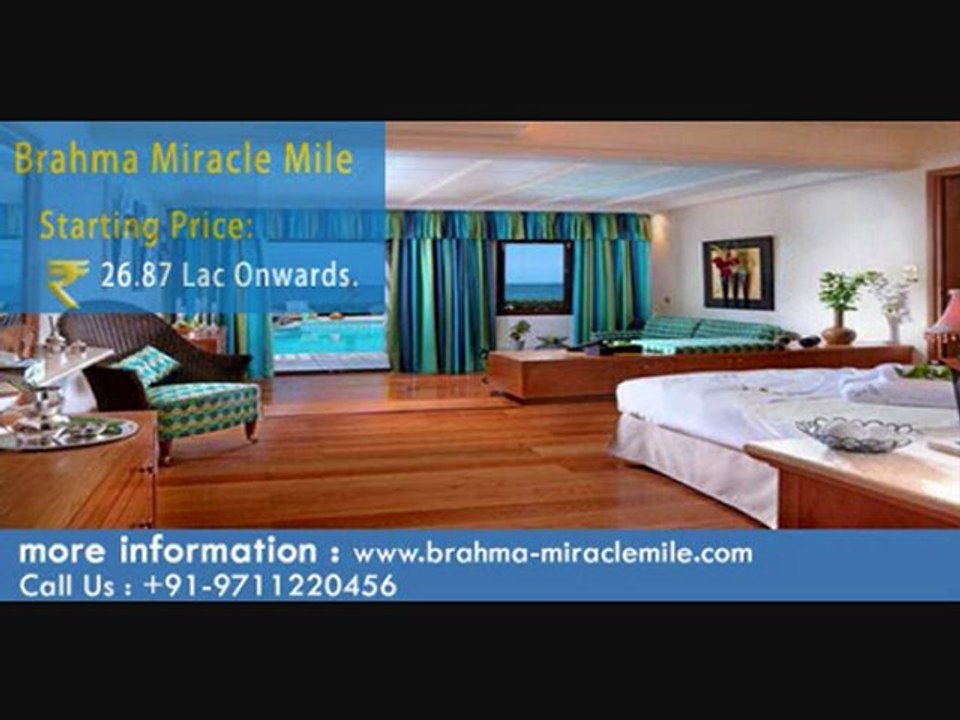 Call @ 09711220456 @ Brahma Miracle Mile Sector 60 , Gurgaon, Brahma Miracle Mile