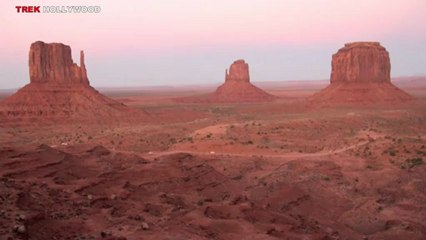 Coucher de soleil à Monument Valley