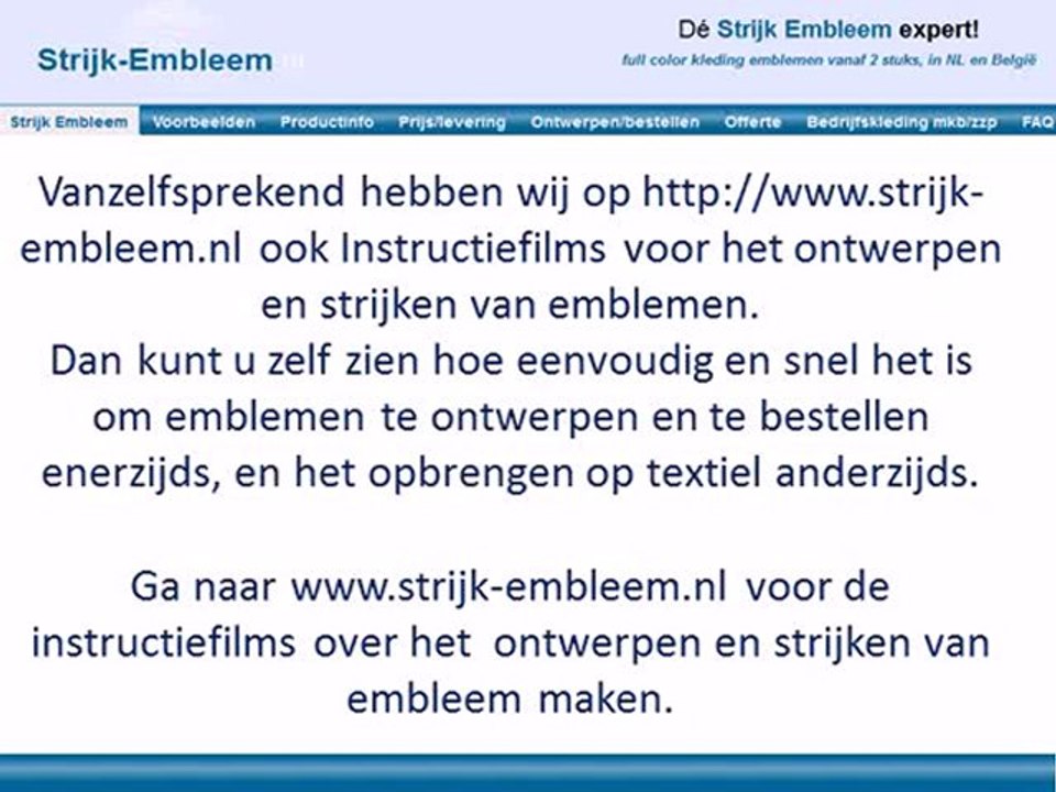 Embleem maken