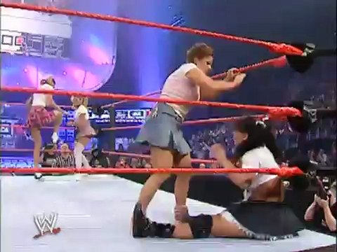 Trish Stratus vs Molly Holly vs Gail Kim vs Jazz vs Stacy Keibler vs Nidia vs Victoria [ keepvid.com]