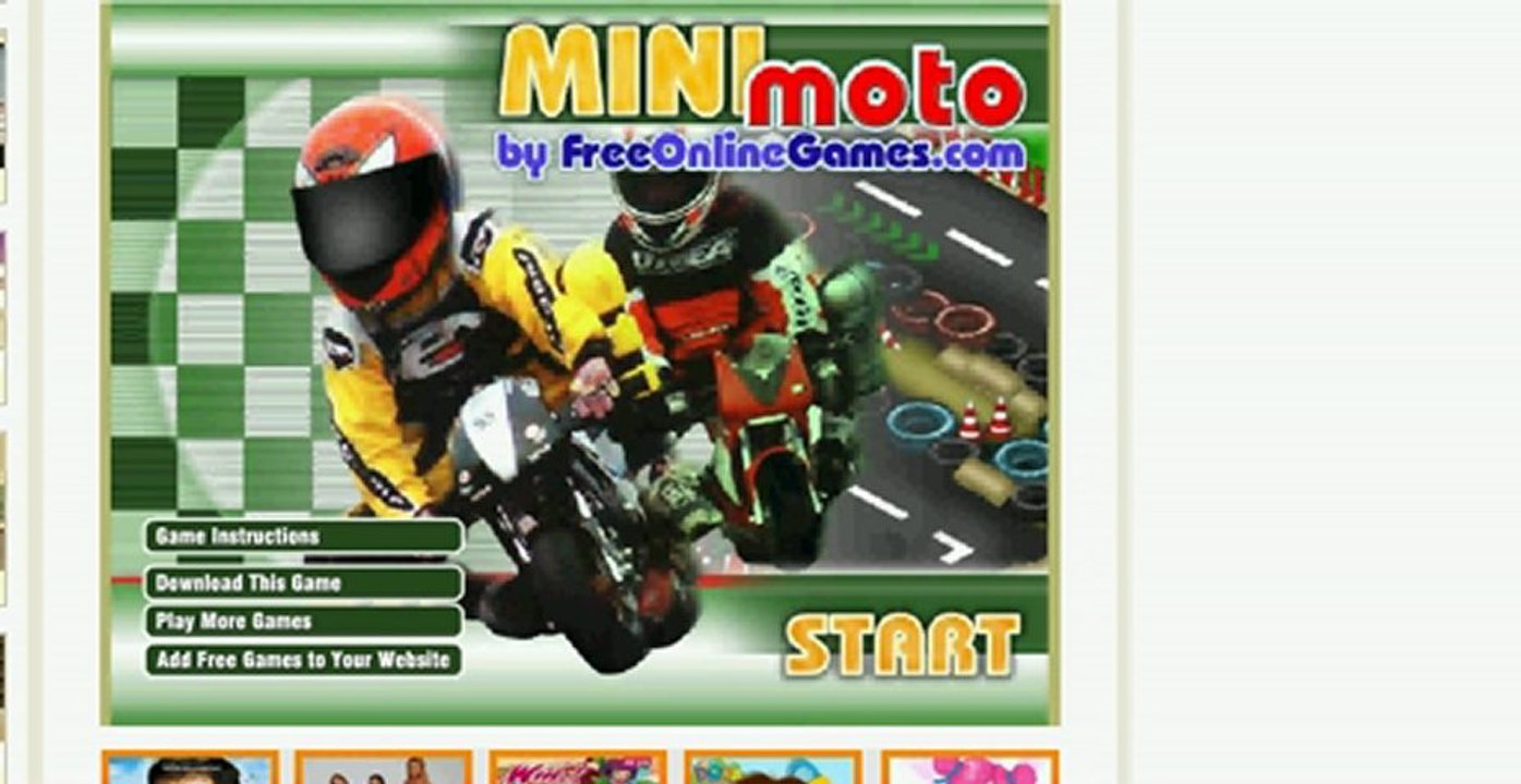 Minik Motor Yarışı Oyunu