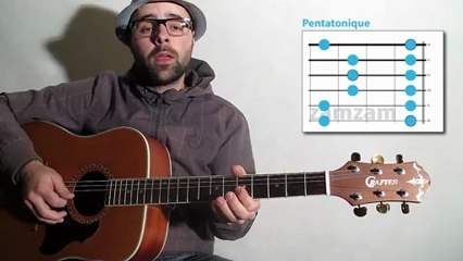 Improviser à la guitare, les phrases 5 (impro 06) avec zamzam