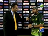 Afridi Sorry to Nation in Presentation Cermony of ICC Worldcup 2011 Semi Final.mp4