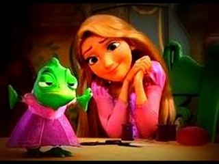Fairy Tale - Princess Rapunzel and Pascal
