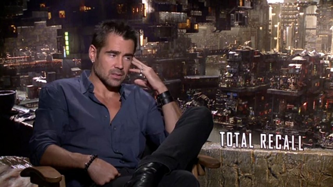 Total Recall 2012 - Junket Interview - Colin Farrell
